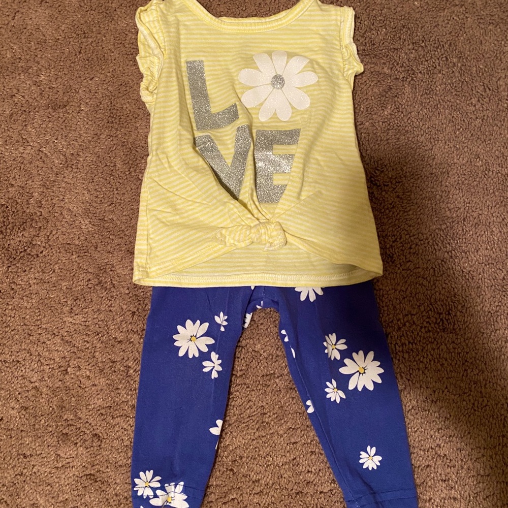 Adorable two piece Carter’s outfit